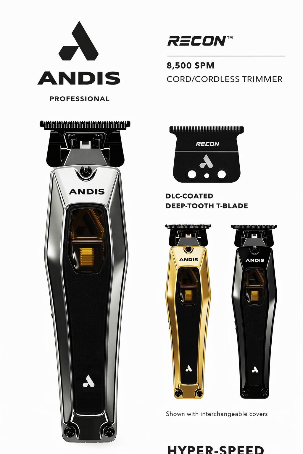 Andis Recon Professional Cordless Trimmer