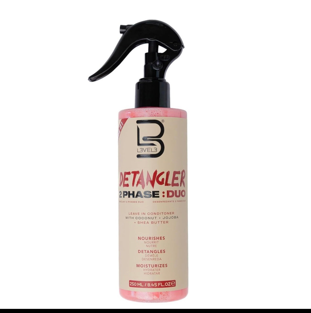 L3VEL3 2 Phase Detangler Spray